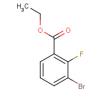 334792-76-6 ethyl 3-bromo-2-fluorobenzoate chemical structure