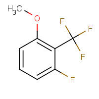 1214384-13-0 1-fluoro-3-methoxy-2-(trifluoromethyl)benzene chemical structure