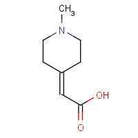 759457-29-9 2-(1-methylpiperidin-4-ylidene)acetic acid chemical structure