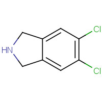 15997-90-7 5,6-dichloro-2,3-dihydro-1H-isoindole chemical structure