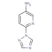 926233-89-8 6-(1,2,4-triazol-1-yl)pyridin-3-amine chemical structure