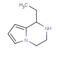 118959-62-9 1-ethyl-1,2,3,4-tetrahydropyrrolo[1,2-a]pyrazine chemical structure