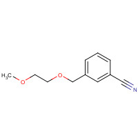 1016315-08-4 3-(2-methoxyethoxymethyl)benzonitrile chemical structure