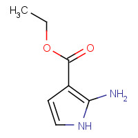 108290-86-4 ethyl 2-amino-1H-pyrrole-3-carboxylate chemical structure