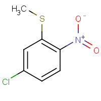 70019-41-9 4-chloro-2-methylsulfanyl-1-nitrobenzene chemical structure