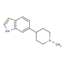 321745-84-0 6-(1-methylpiperidin-4-yl)-1H-indole chemical structure