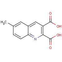 874499-18-0 6-methylquinoline-2,3-dicarboxylic acid chemical structure
