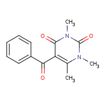 444058-30-4 5-benzoyl-1,3,6-trimethylpyrimidine-2,4-dione chemical structure