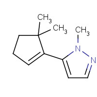 1450598-29-4 5-(5,5-dimethylcyclopenten-1-yl)-1-methylpyrazole chemical structure