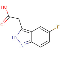885271-22-7 2-(5-fluoro-2H-indazol-3-yl)acetic acid chemical structure