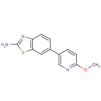 1244059-46-8 6-(6-methoxypyridin-3-yl)-1,3-benzothiazol-2-amine chemical structure
