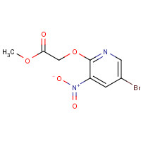 227963-72-6 methyl 2-(5-bromo-3-nitropyridin-2-yl)oxyacetate chemical structure