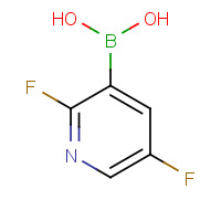 872041-95-7 (2,5-difluoropyridin-3-yl)boronic acid chemical structure