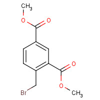 16281-94-0 dimethyl 4-(bromomethyl)benzene-1,3-dicarboxylate chemical structure