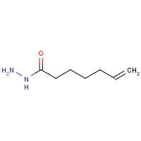 114578-38-0 hept-6-enehydrazide chemical structure