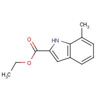 70761-93-2 ethyl 7-methyl-1H-indole-2-carboxylate chemical structure