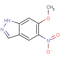 152626-75-0 6-methoxy-5-nitro-1H-indazole chemical structure
