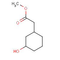 86576-86-5 methyl 2-(3-hydroxycyclohexyl)acetate chemical structure