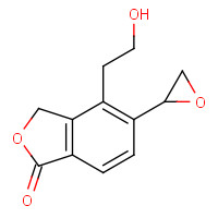 1255208-66-2 4-(2-hydroxyethyl)-5-(oxiran-2-yl)-3H-2-benzofuran-1-one chemical structure