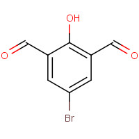109517-99-9 5-bromo-2-hydroxybenzene-1,3-dicarbaldehyde chemical structure