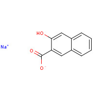 14206-62-3 sodium;3-hydroxynaphthalene-2-carboxylate chemical structure