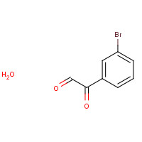 106134-16-1 2-(3-bromophenyl)-2-oxoacetaldehyde;hydrate chemical structure