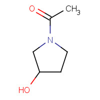 23123-19-5 1-(3-hydroxypyrrolidin-1-yl)ethanone chemical structure
