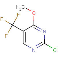 1312535-76-4 2-chloro-4-methoxy-5-(trifluoromethyl)pyrimidine chemical structure