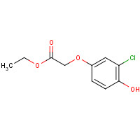 62489-81-0 ethyl 2-(3-chloro-4-hydroxyphenoxy)acetate chemical structure