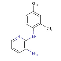 70358-34-8 2-N-(2,4-dimethylphenyl)pyridine-2,3-diamine chemical structure