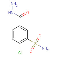 5378-62-1 2-chloro-5-(hydrazinecarbonyl)benzenesulfonamide chemical structure