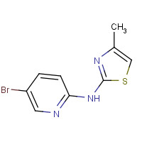 1144109-04-5 N-(5-bromopyridin-2-yl)-4-methyl-1,3-thiazol-2-amine chemical structure
