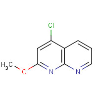309976-16-7 4-chloro-2-methoxy-1,8-naphthyridine chemical structure