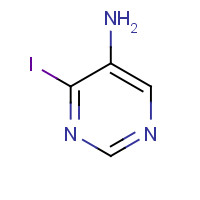 942067-98-3 4-iodopyrimidin-5-amine chemical structure