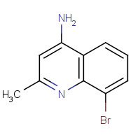 288151-51-9 8-bromo-2-methylquinolin-4-amine chemical structure