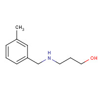 161798-74-9 3-[(3-methylphenyl)methylamino]propan-1-ol chemical structure