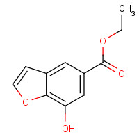 831222-95-8 ethyl 7-hydroxy-1-benzofuran-5-carboxylate chemical structure