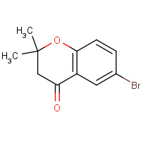 99853-21-1 6-bromo-2,2-dimethyl-3H-chromen-4-one chemical structure