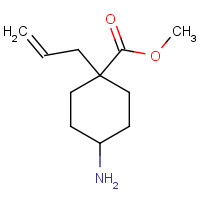 146094-21-5 methyl 4-amino-1-prop-2-enylcyclohexane-1-carboxylate chemical structure