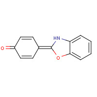 3315-19-3 4-(3H-1,3-benzoxazol-2-ylidene)cyclohexa-2,5-dien-1-one chemical structure