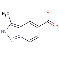 885223-58-5 3-methyl-2H-indazole-5-carboxylic acid chemical structure