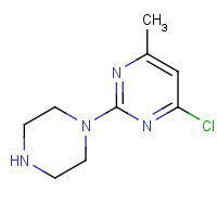 1174207-78-3 4-chloro-6-methyl-2-piperazin-1-ylpyrimidine chemical structure