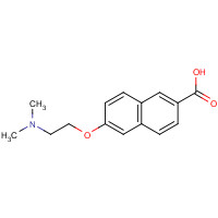 210304-63-5 6-[2-(dimethylamino)ethoxy]naphthalene-2-carboxylic acid chemical structure