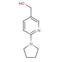 690632-01-0 (6-pyrrolidin-1-ylpyridin-3-yl)methanol chemical structure