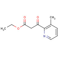 1248195-40-5 ethyl 3-(3-methylpyridin-2-yl)-3-oxopropanoate chemical structure