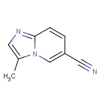 952511-46-5 3-methylimidazo[1,2-a]pyridine-6-carbonitrile chemical structure