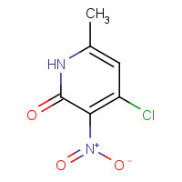 95835-64-6 4-chloro-6-methyl-3-nitro-1H-pyridin-2-one chemical structure