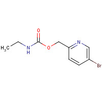 1461683-20-4 (5-bromopyridin-2-yl)methyl N-ethylcarbamate chemical structure