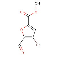 441016-56-4 methyl 4-bromo-5-formylfuran-2-carboxylate chemical structure