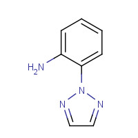 1173462-33-3 2-(triazol-2-yl)aniline chemical structure